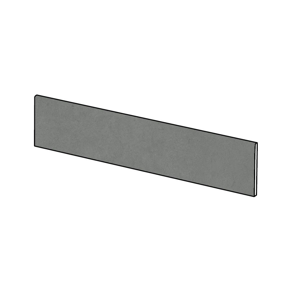 Billede af Pro Concrete Dark Grey Sokkelliste 72x598 mm