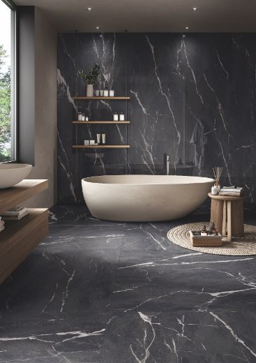 Billede af The Room Montecarlo Black 60x120 cm (RM - Mat)