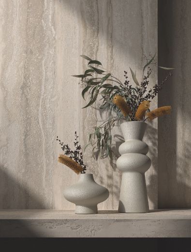 Billede af Cocoon Travertino Silver Grey 60x60 cm (LPM - Matpoleret)