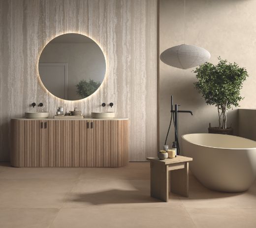Billede af Cocoon Faventia Terracotta 120x120 cm (RM - Mat)