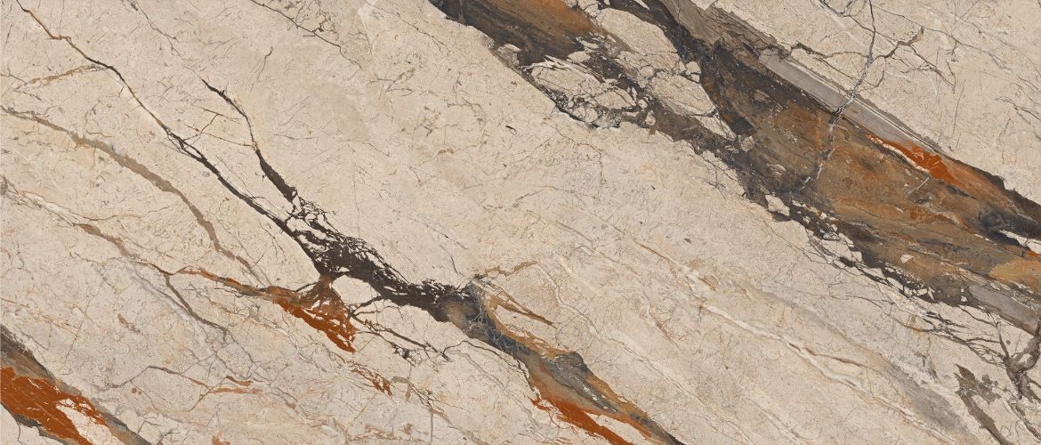 Billede af The Room Breccia Phoenix 120x278 cm (LP - Poleret)