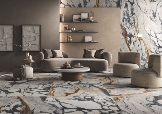 Billede af The Room Calacatta Picasso 120x120 cm (RM - Mat)