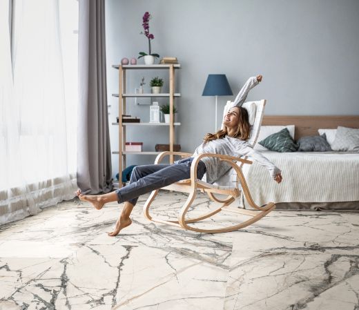 Billede af The Room Invisible White 120x120 cm (RM - Mat)
