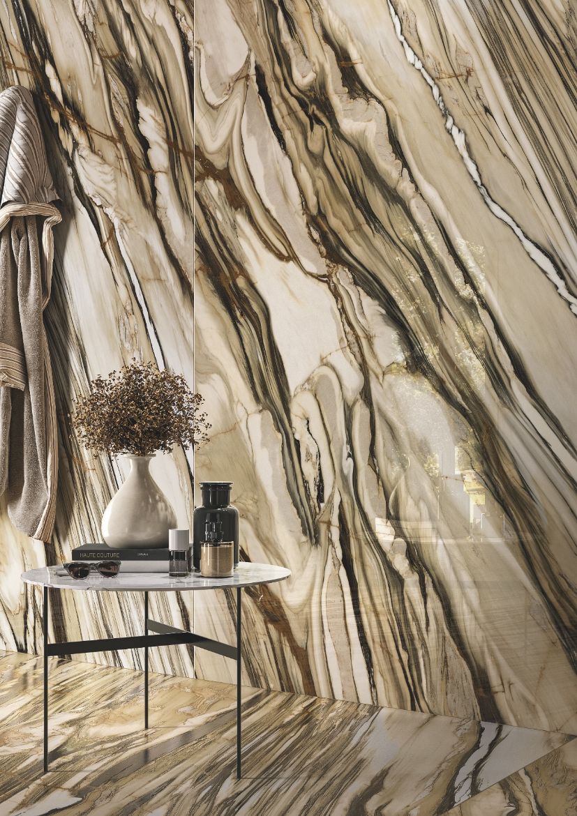 Billede af The Room Calacatta Oyster Mosaik 2,5x2,5 cm (RM - Mat)