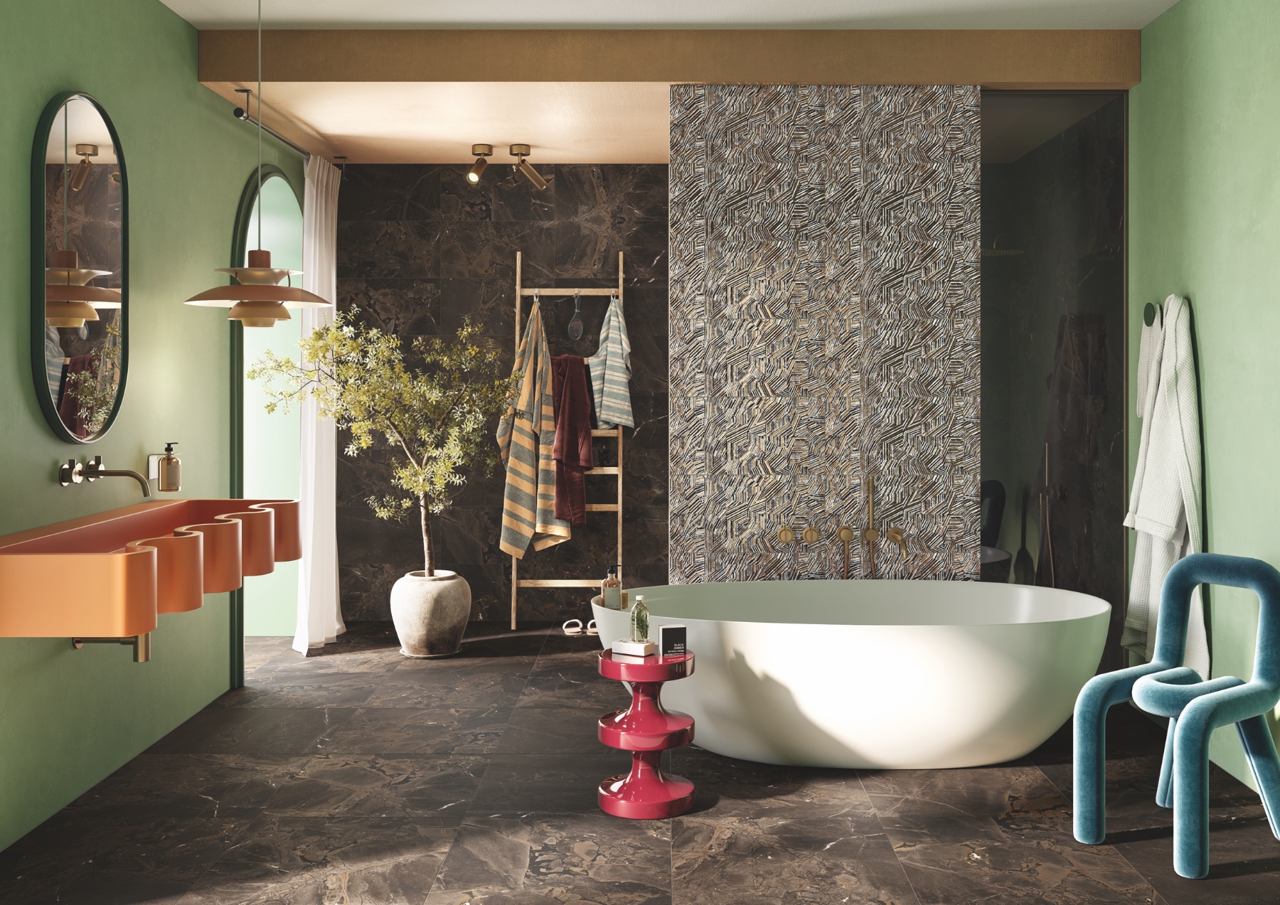 The Room Infinity Brazil 60x120 cm (LP - Poleret) │ Colour Ceramica A/S