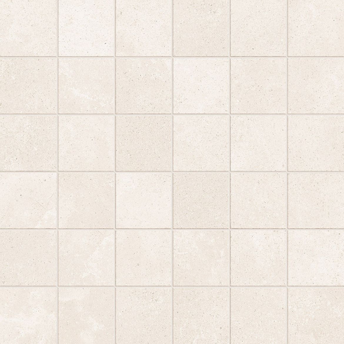 Billede af Azuma Up White Mosaik 5x5 cm (RM - Mat)