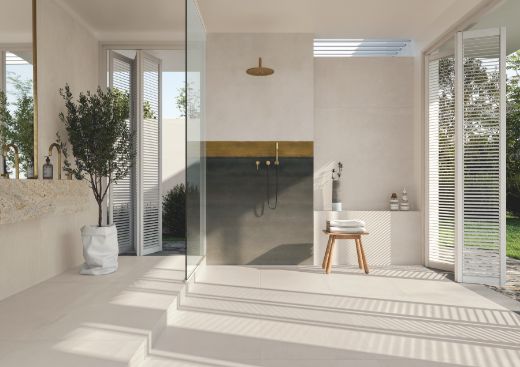 Billede af Azuma Up White Mosaik 5x5 cm (RM - Mat)