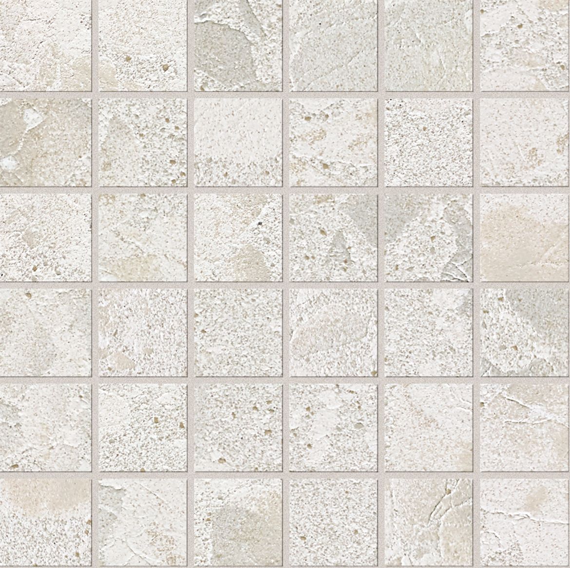 Billede af Attitude White Mosaik 5x5 cm (RM - Mat)
