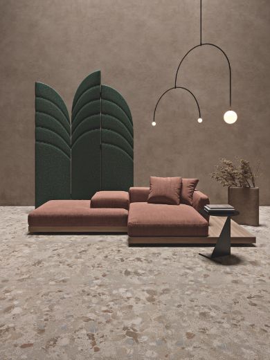 Billede af Attitude Beige Mosaik 5x5 cm (RM - Mat)