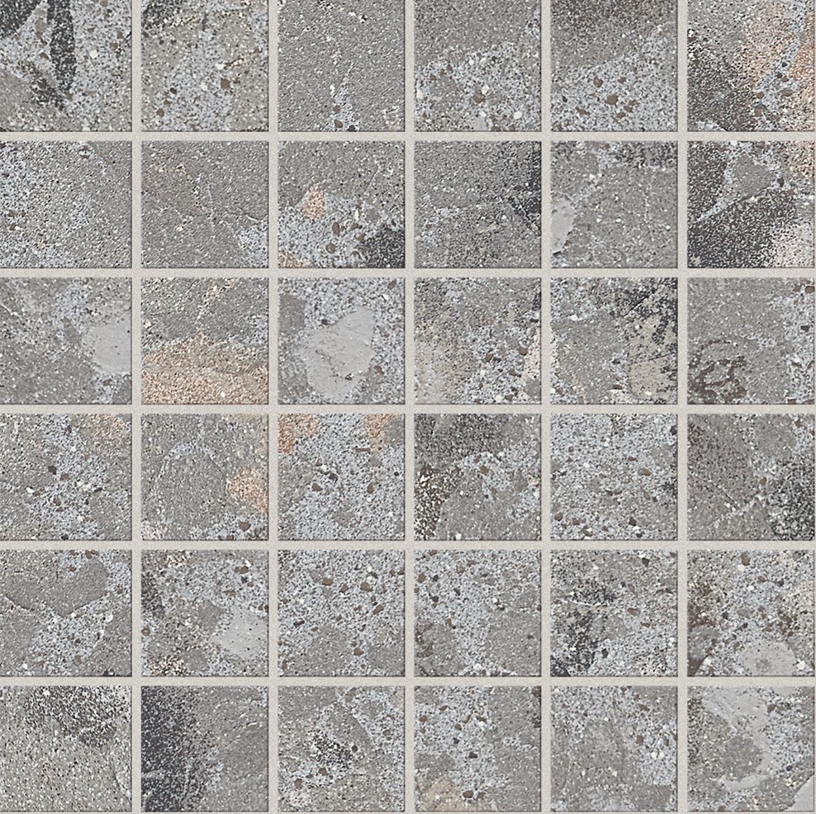 Billede af Attitude Dark Grey Mosaik 5x5 cm (RM - Mat)