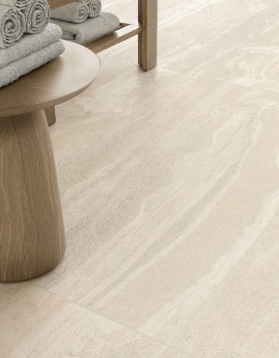 Billede af The Rock Travertino Argentum 60x60 cm (RM - MAT)