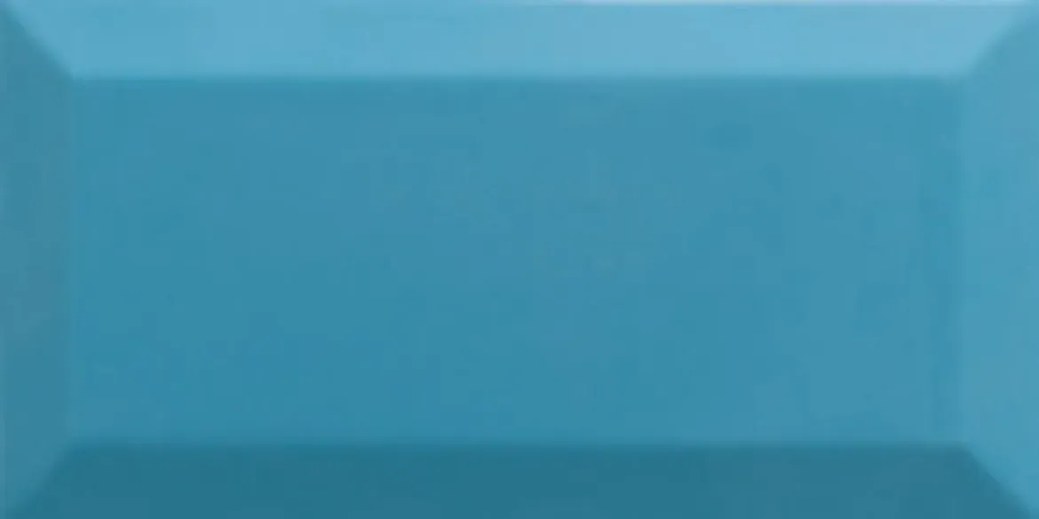 Billede af CC Metro Blå Blank Væg 7,5x15 cm