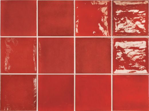 Billede af Village Volcanic Red 13,2x13,2 cm