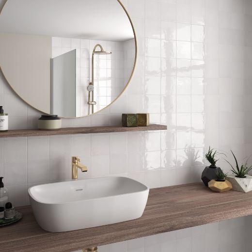 Billede af Village White 6,5x13,2 cm