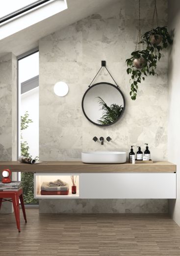 Billede af Crew Bitter Almond Mosaik 5x5 cm (RM - Mat)