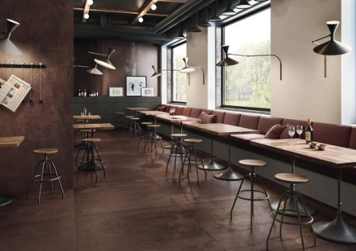 Billede af Tube Marrone 120x120 cm (RM - Mat)