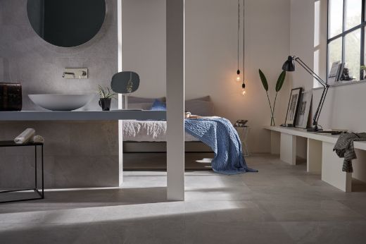 Billede af X-Rock White 30x60 cm (RB - Stokhugget)