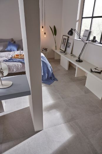 Billede af X-Rock White 30x60 cm (RB - Stokhugget)