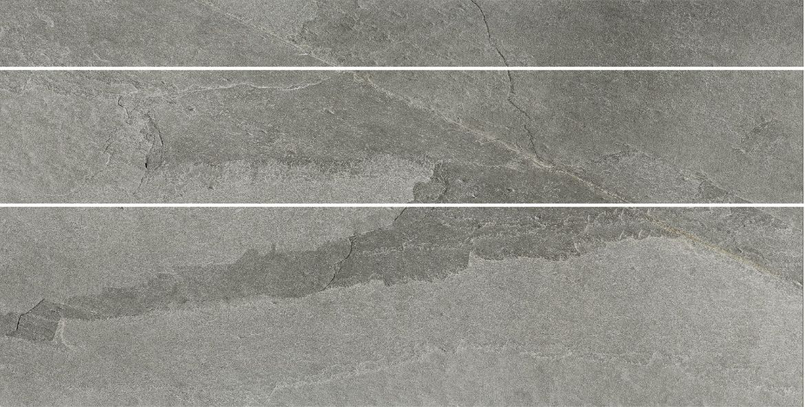 Billede af X-Rock Grey Multisize 5+10+15x60 cm (RM - Mat)