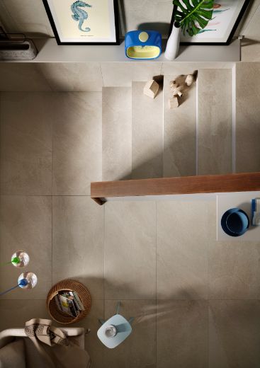 Billede af X-Rock Beige Mosaik 5x5 cm (RM - Mat)