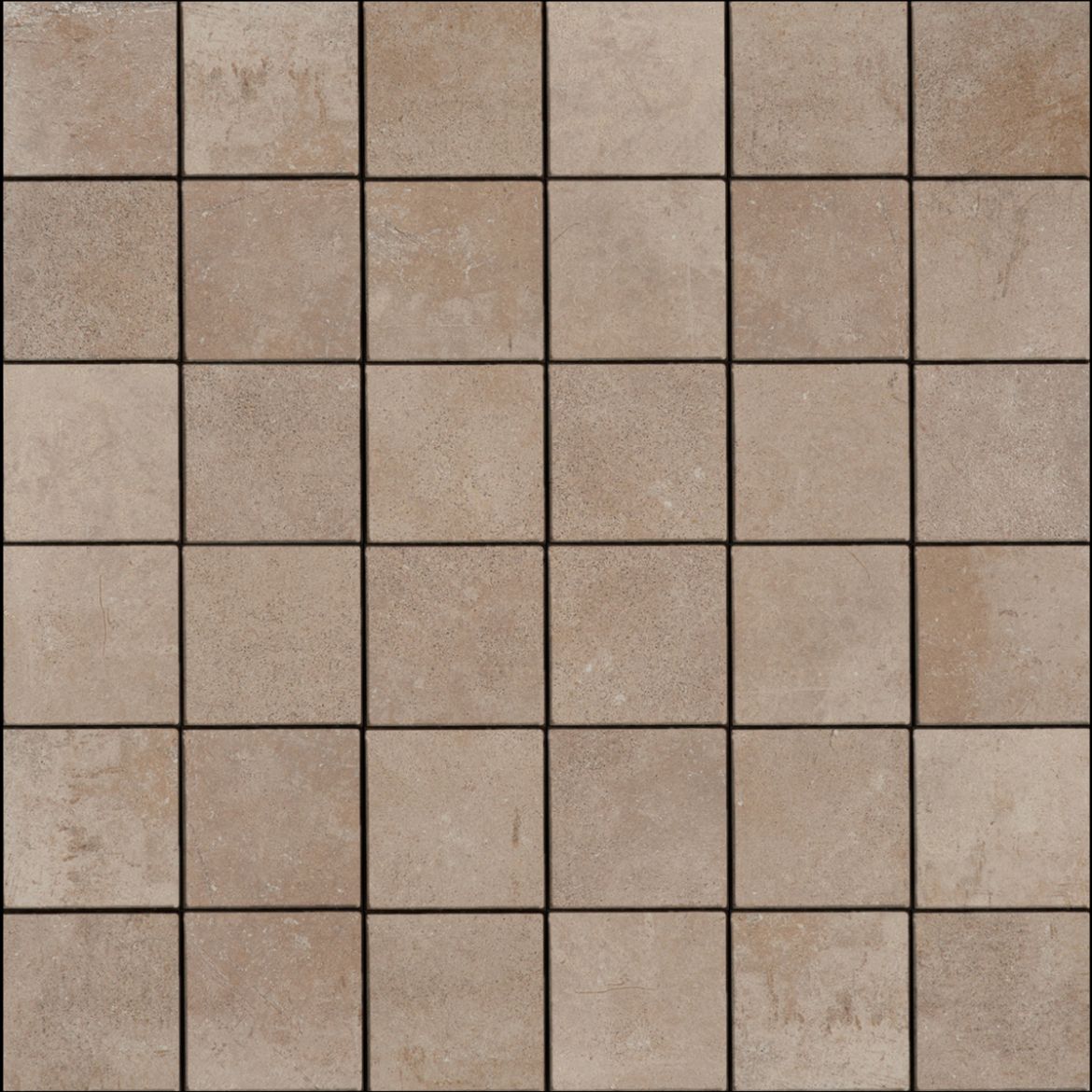 Billede af CottoFaenza Terracotta Mosaik 5x5 cm (RM - Mat)