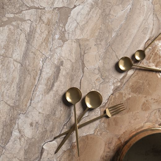 Billede af Oro Illusion Bronze 90x90 cm (LP - Poleret)