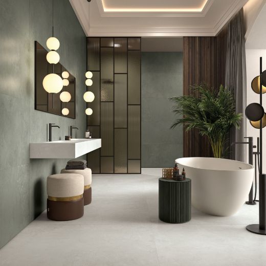 Billede af Vis Verde Militare 60x60 cm (RM - Mat)