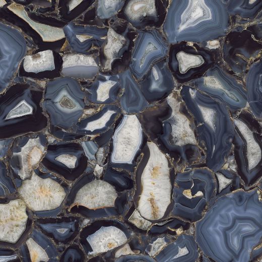 Billede af Aesthetica Agata Blu 120x120 cm (LP - Poleret)