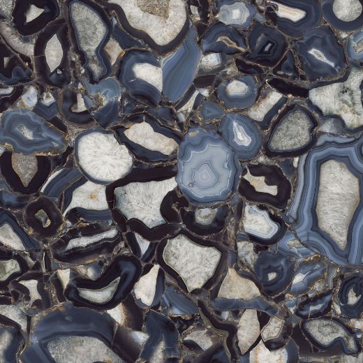 Billede af Aesthetica Agata Blu 120x120 cm (LP - Poleret)