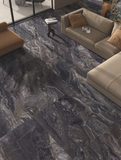 Billede af Aesthetica Arabescato Orobico Brown 120x120 cm (RM - Mat)