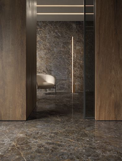 Billede af Aesthetica Golden Black 60x120 cm (LP - Poleret)