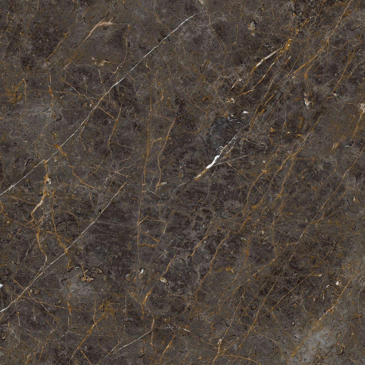 Billede af Aesthetica Golden Black 120x120 cm (RM - Mat)