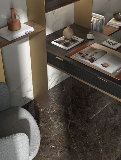 Billede af Aesthetica Golden Black 120x278 cm (LP - Poleret)