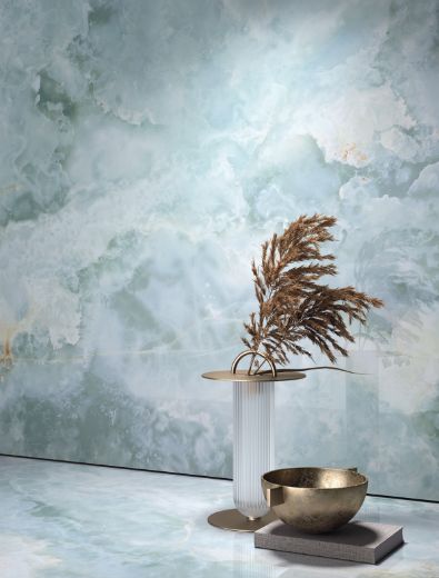 Billede af Aesthetica Onice Azzurro Mosaik 2,5x2,5 cm (RM - Mat)