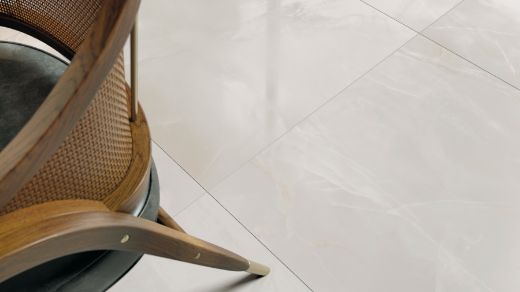 Billede af Bianco Onice 90x90 cm (RM - Mat)