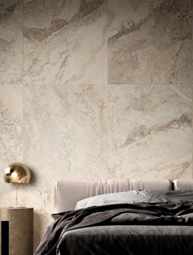 Billede af Bianco Travertino Rapolano 90x90 cm (RM - Mat)