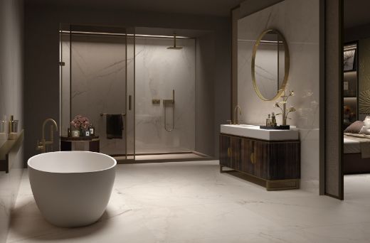 Billede af Trex3 White 60x120 cm (LP - Poleret)