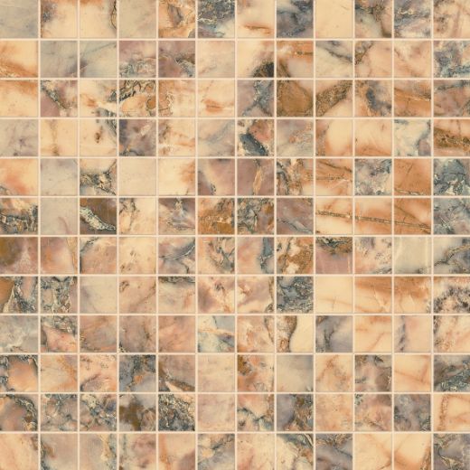 Billede af Aesthetica Breche Vendome Mosaik 2,5x2,5 cm (LPM - Matpoleret)