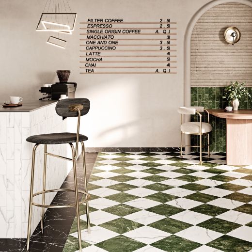 Billede af Classic Nero Marquina 30x30 cm