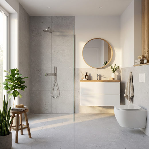 Billede af Yubawalk Grey 60x60 cm