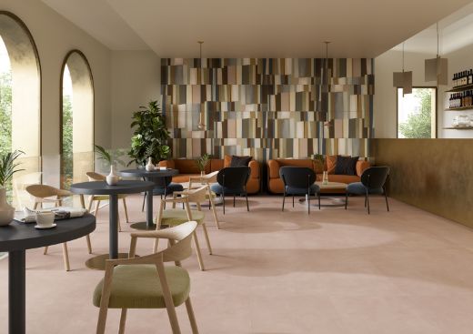 Billede af Retina Terracotta 120x120 cm (RM - Mat)
