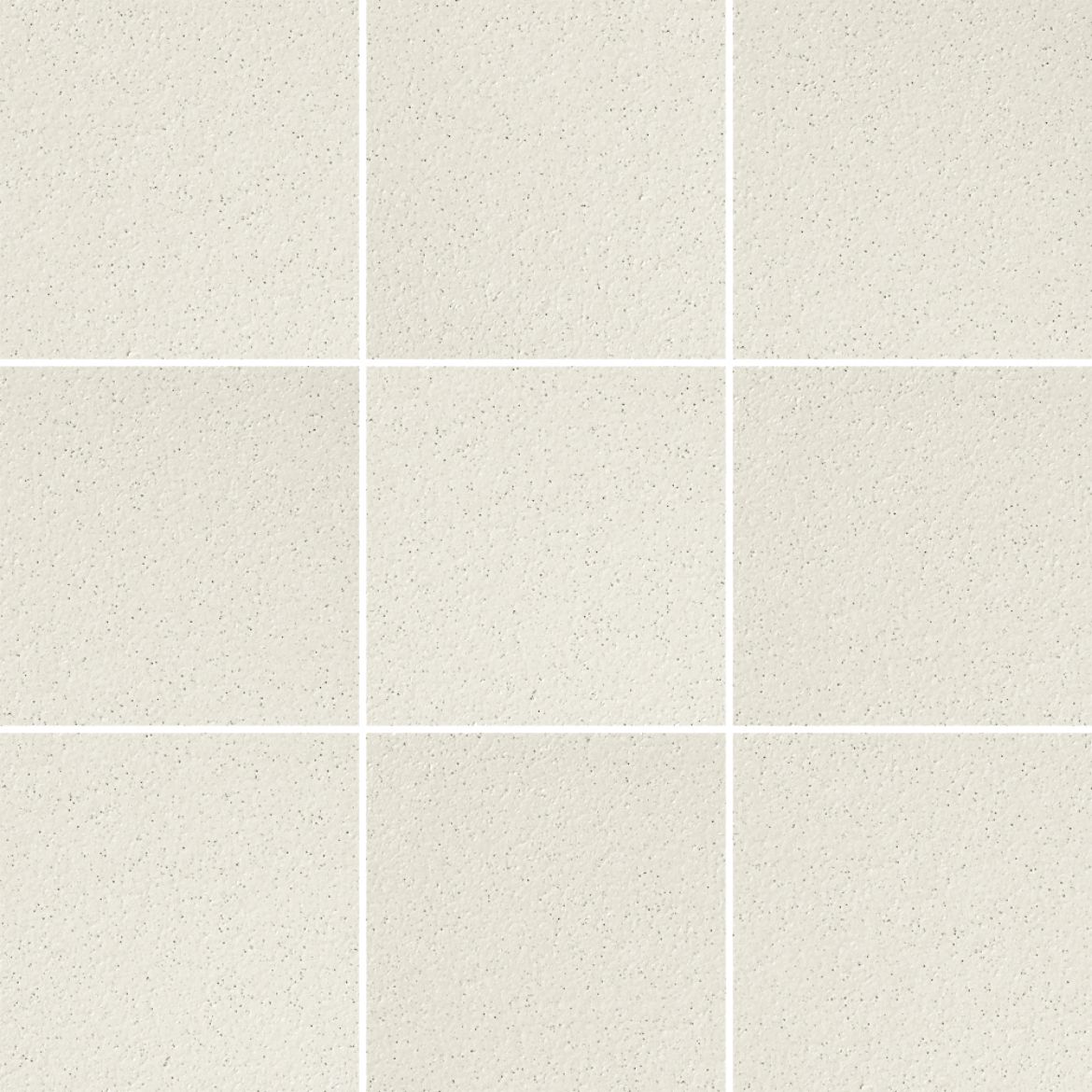 Billede af CC Pro Off-White Nistret Mat Glaseret Gulv/Væg Ru 97x97 mm